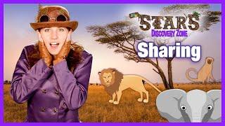  #3 Learning to Share! | Star’s Discovery Zone | Fun with African Animal Friends #sharing