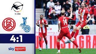 RWE lässt Zebras im Derby keine Chance | Rot-Weiss Essen - MSV Duisburg | Highlights - 3. Liga 23/24