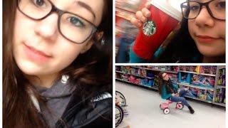 Vlogmas Day 12: Last Minute Shopping & Starbucks! (12-23-2014)