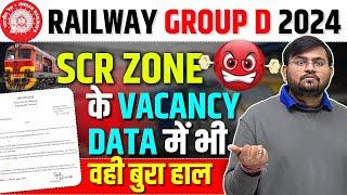 Railway Group D New Vacancy 2024 | SCR Zone Vacancy Data बुरा हाल का | by Sahil sir