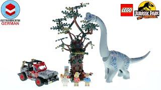 LEGO Jurassic Park 76960 Entdeckung des Brachiosaurus - LEGO Speed Build Review