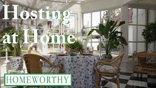 HOSTING AT HOME | Stunning Table Decor & Easy Party Recipes