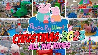 PEPPA PIG WORLD All The Rides and Attractions at Christmas (Dec 25th 2023) [4K]