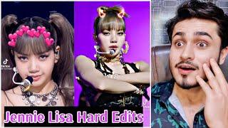 BLACKPINK Lisa Hard English TikTok Edits Reaction | BlackPink Fan Edits | Rk Reaction