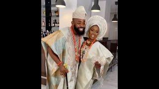 ACTOR TOP COMEDIAN OLUWATIYIN BAYEGUN ALIAS WOLI AROLE WEDS OLUWAYEMI ADEOLA IN GRAND STYLE.