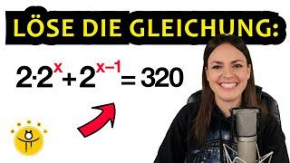 Exponentialgleichungen lösen – Ohne Taschenrechner, Logarithmus