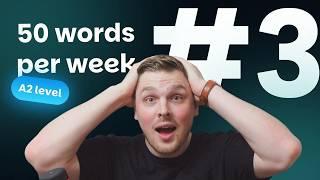 Russian Vocabulary - 50 words per week #3 | A2 level