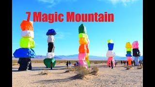 Seven Magic Mountain | Las Vegas Strip | Drone Video Shots In Vegas | Roadtrip to 7 Magic Mountain