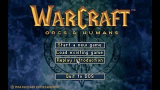 Warcraft 1: Orcs and Humans - Full Human Campaign Walkthrough / Longplay / Speedrun