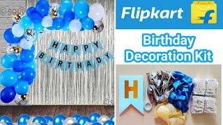 Unboxing Flipkart Birthday Balloons kit || Under ₹120 Birthday decoration kit from Flipkart.