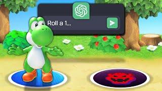 Mario Party, but A.I. tells me what to do...