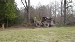 Hydro Ax Cutting and falling Timber