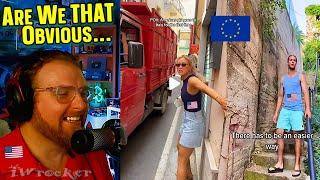 American Reacts to Stereotypical Americans' Experience in Europe..