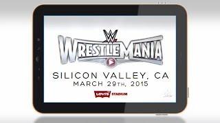 WrestleMania 31 comes to Levi's Stadium on March 29, 2015