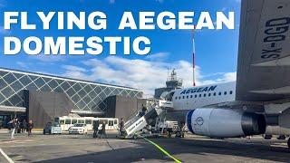 Carry On Only on a Aegean Airlines Domestic Flight! | Greece Travel