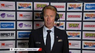 Jörgen Jönsson - 'Jag tycker du är taskig' | Intervju | Färjestad BK - Växjö Lakers | 2024-11-26