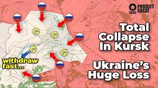 It’s Gone. Total Collapse In Kursk. Entire Northern Flank & Many Villages Have Fallen. Huge Loss.