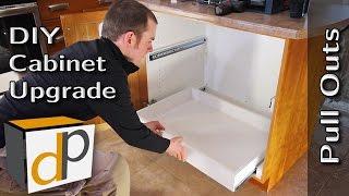 How to Build & Install Pull Out Shelves - DIY Guide