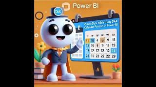 Create a Date Table in Power BI using DAX Calendar Function