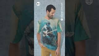 Men's T-Shirt with Music-Themed Design | Beyond T-shirts #shortsvideo #shorts #tshirts