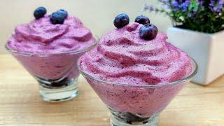 Beat berries and gelatin, you will be amazed at the result!