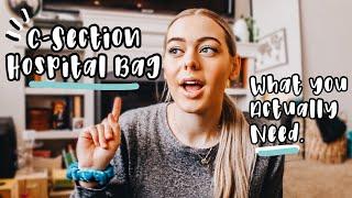 What I Packed for my C-Section - Hospital Bag Essentials 2021