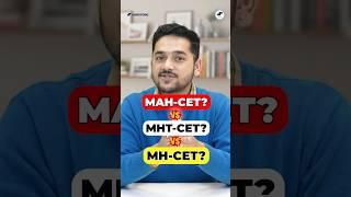 MAH CET vs MHT CET vs MH CET?Differences? Top Entrance Exams 2025! #shorts #bca #mahcet #mhtcet