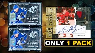 Opening 2 Boxes of 2023-24 Upper Deck SPx Hockey Hobby