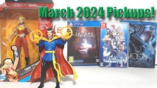 March 2024 Pickups with GreymanX6! - Doctor Strange (Walmart ML) and stuff from PlayAsia!