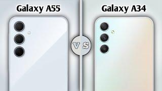 Samsung Galaxy A55 Vs Samsung Galaxy A34 | Full Comparison  Which One Is BEST' For You