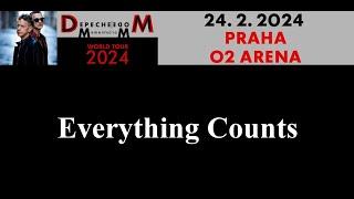 Depeche Mode - Everything Counts /live/, Memento Mori tour 24, O2 Arena, Prague, ČR, 24.2.2024