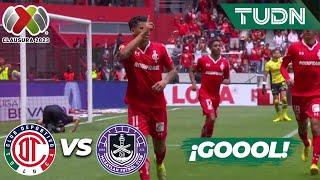 ¡Solo la empuja! Gol de Maxi Araújo | Toluca 3-1 Mazatlán | Liga Mx - CL2023 J11 | TUDN