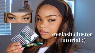 My EASY/FLAWLESS Eyelash Cluster Tutorial | detailed & easy!