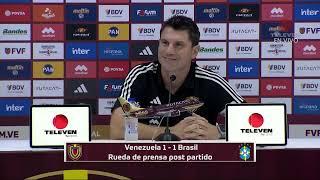 Rueda de prensa con Leandro Cufré, asistente técnico de la Vinotinto – 14/11/24