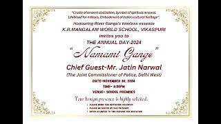 ANNUAL DAY -2024 NAMAMI GANGE