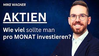 Wie viel pro Monat in Aktien investieren für mehr finanzielle Freiheit?