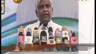 Minister Arjuna Ranatunga celebrates a birthday