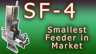 Friction Feeder SF-4 Feeding Card Stock - Pineberry Manufacturing - Smallest Feeder