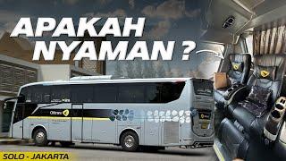 DUDUK PALING BELAKANG DI BUS CITITRANS‼️Trip Solo - Jakarta with Cititrans Super Executive