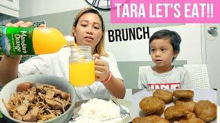 COOKING & EATING TOGUE FOR BRUNCH | MY WEEKLY VLOG | MICHELLENE P.