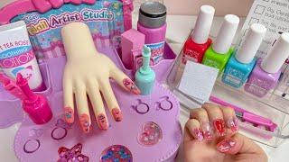 [Toy asmr]Bling Bling Slime Artist StudioSlime Nail Art&Nail Care 슬라임 네일아트&네일케어 장난감