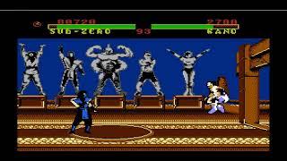 Mortal Kombat Arkade edition nes  old prototype