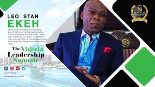 Leo Stan Ekeh's address at Nigerian Leadership Summit 2012