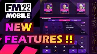 Football Manager 2022 MOBILE | ALL NEW FEATURES !! | IOS & ANDROID