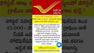 Postal GDS Notification 2025