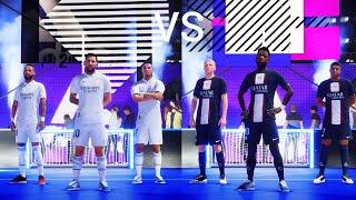 FIFA 23 VOLTA - Messi Ronaldo Neymar vs Mbappe Haaland Vinicius - Real Madrid vs PSG