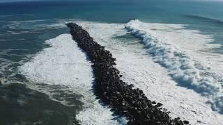 Port San Luis Harbor - Breakwater Monster Waves