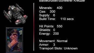 StarCraft 2 Battlecruiser / Schwerer Kreuzer German Quotes