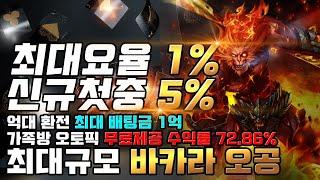 [바카라 실시간] 전원 요율 1 % !! 기교없이 기본에 충실한 바카라 일타강사 오공 #바카라 #바카라실시간 #바카라실시간방송