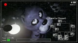 Bonnie Walking Past The Camera | Meme Template | FNAF